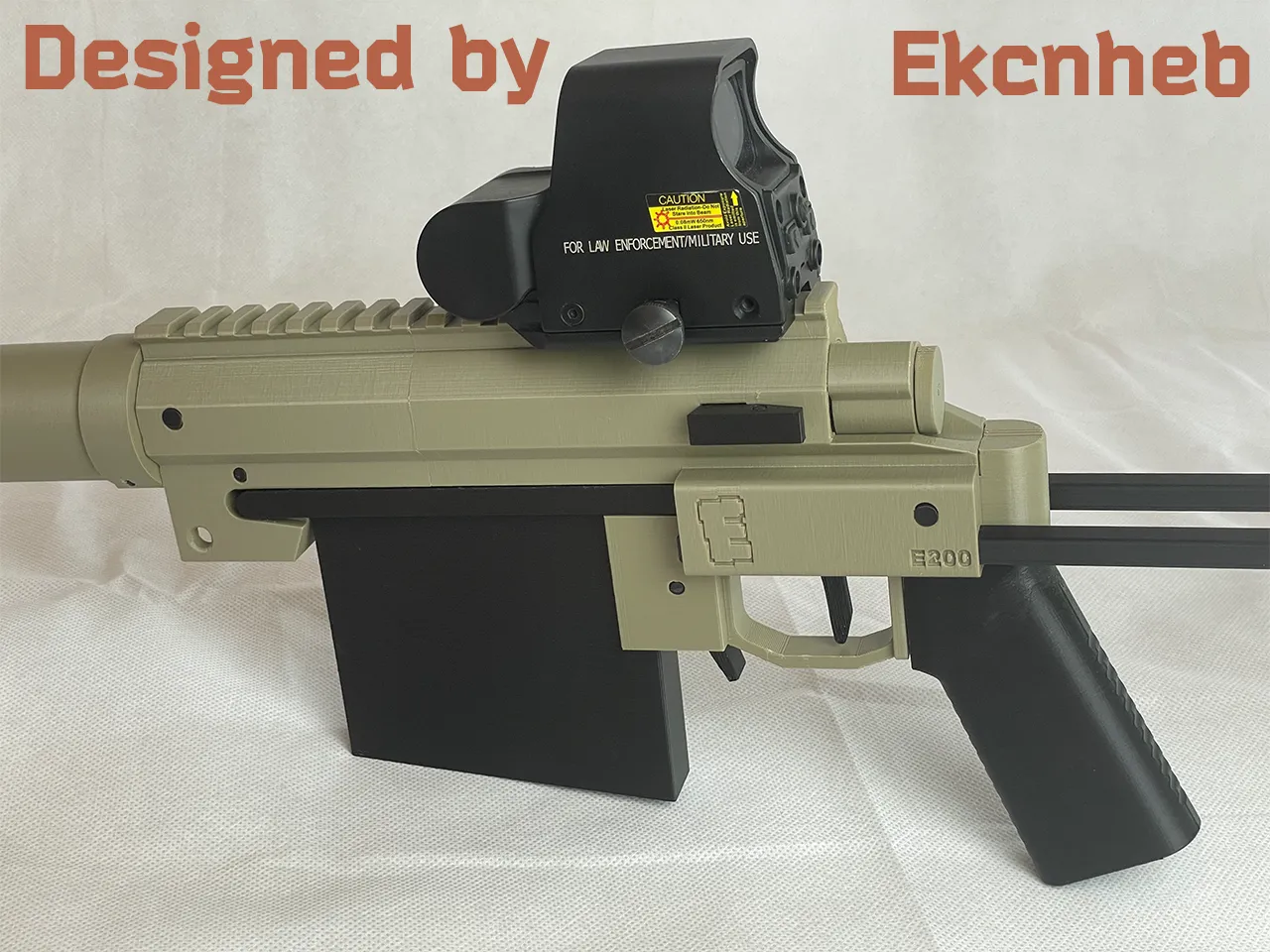 E200 | Toy Sniper rifle (Working!) view 3