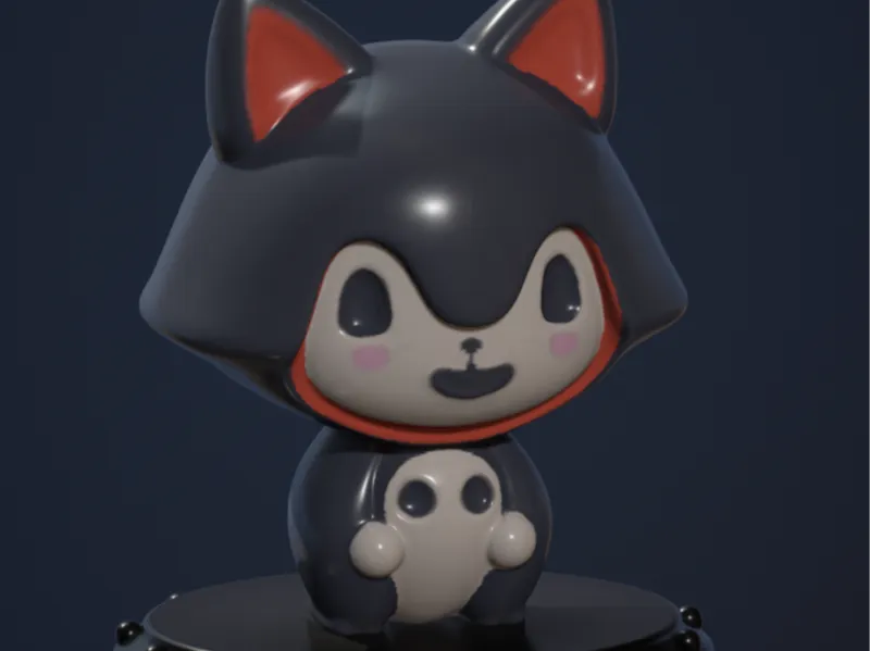 evil cat