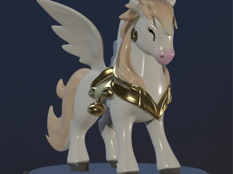 Cute pegaso