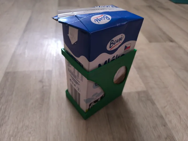 Držák krabice na mléko - TETRAPACK