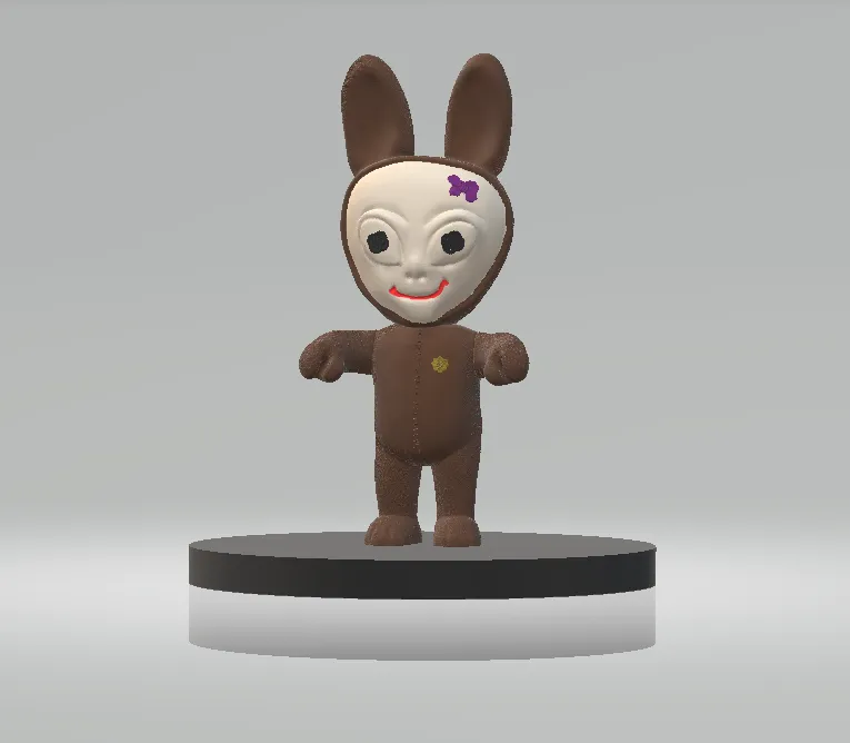 RABBIT CARTOON TOY 3D PRINTABLE MODEL - Free 3D Print Model - MakerWorld