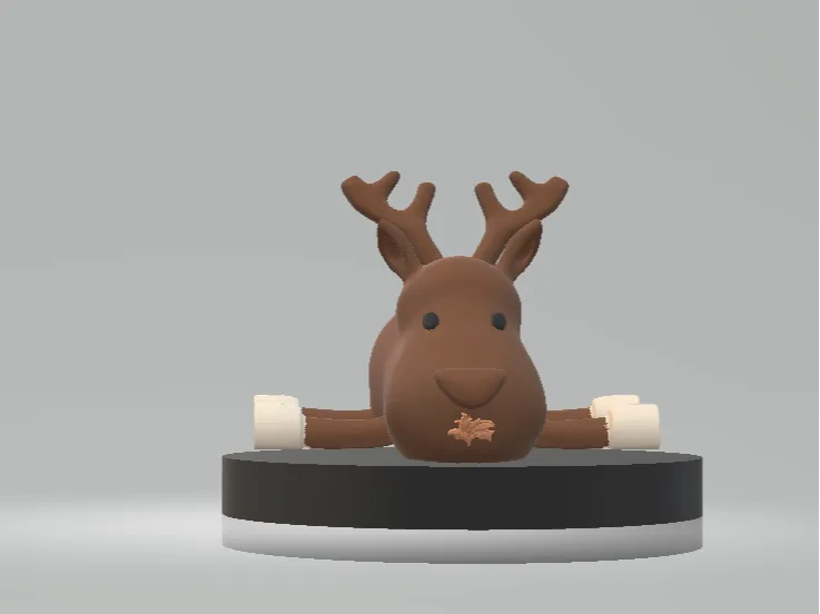 DEER ANIMAL TOY 3D PRINTABLE MODEL