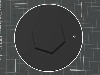 155mm hubcap