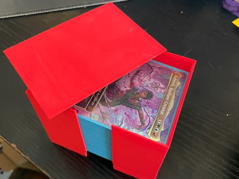 Stackable Sleeved Card Box