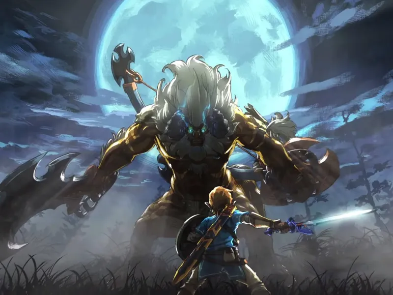 botw lynel lithophane