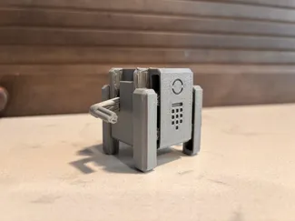 J-1.0: print in place transforming cube robot
