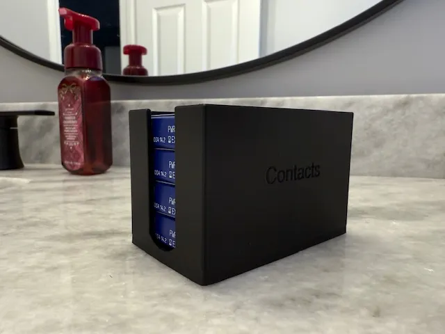 Contact Lens Box - Fits 4 Standard Boxes