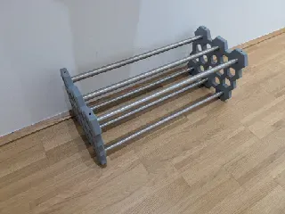 Hexcomb Shoe Rack Design