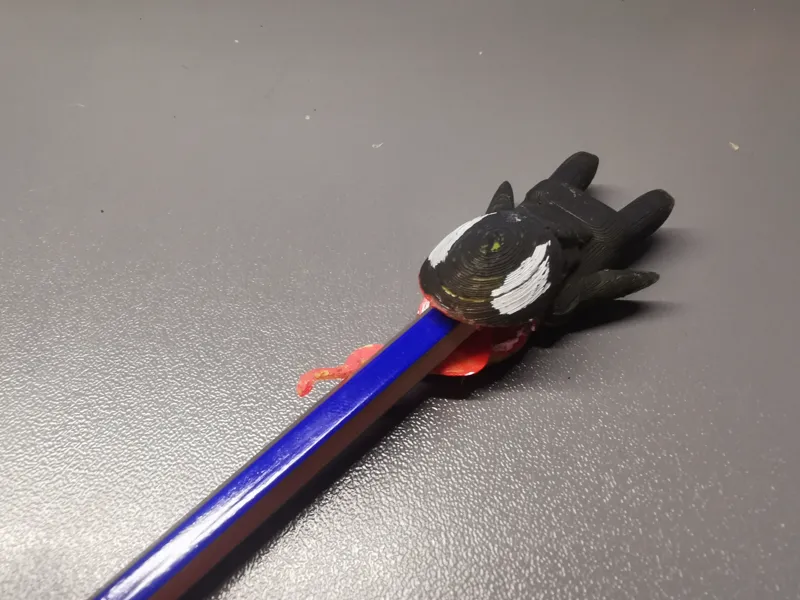 Venom  pen back decoration