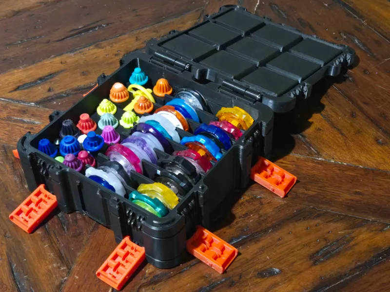Beyblade X Ratchet & Bit Storage Gridfinity Bins