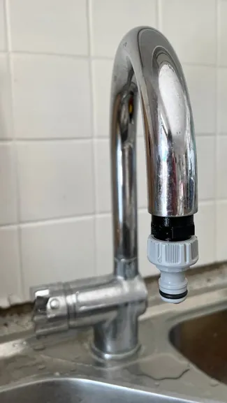 Faucet adapter M24x1 to 1/2 inch