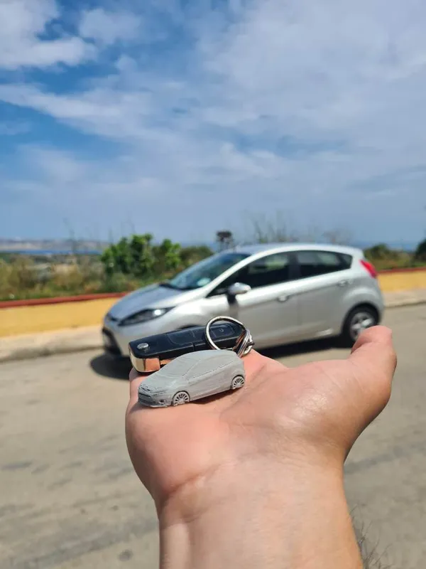 Porte-clés Ford Fiesta 2012
