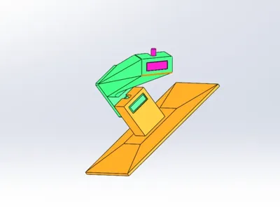 Longwei Cube M7_PRO Resin Printer Drainage Rack