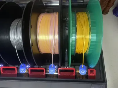 Housing for small sample spools—AMS compatible