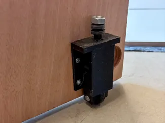 support wheel with spring