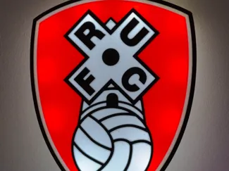 Rotherham united football club / light box 