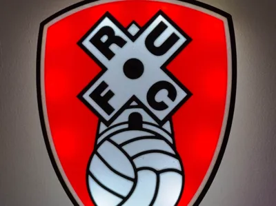 Rotherham united football club / light box