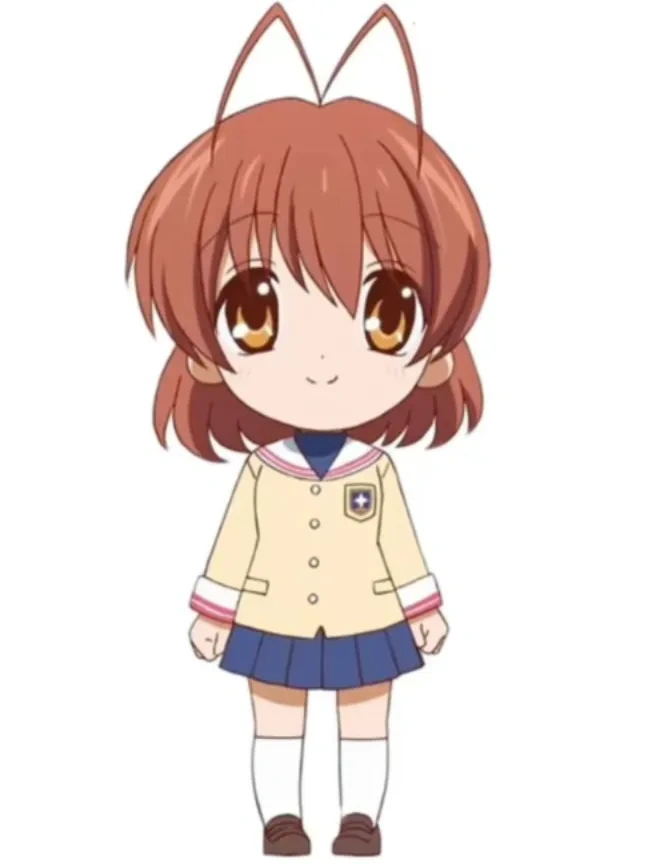 Clannad 古河渚Q版来自user_1798682423 MakerWorld：免费下载3D 模型