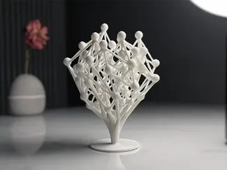 Neural Network Decor (Tall)