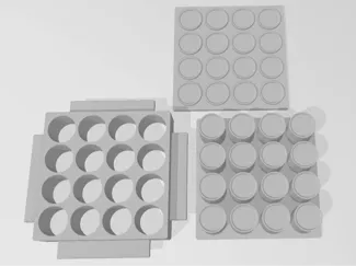 Multi Table Bath Bomb Mold