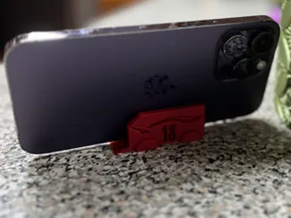 race car phone stand