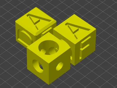 Calibration cube models