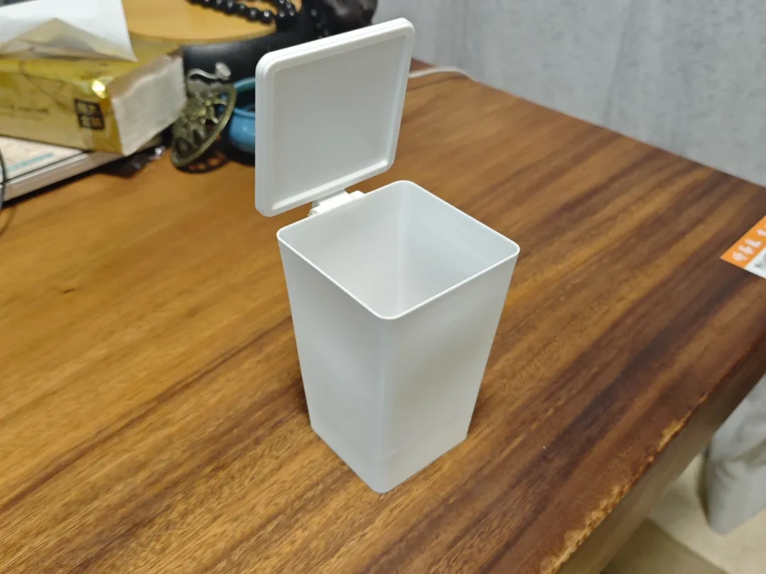 桌面/车载垃圾桶车内迷你杂物收纳桶 2小时20分钟 55克 122x80 无支撑 一键打印 薄省料