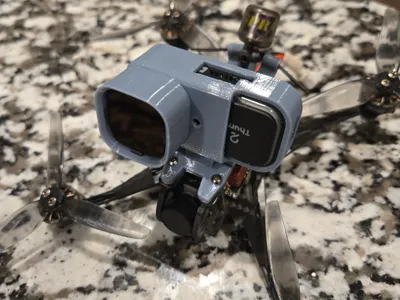 Runcam Thumb 2 30 degree fixed mount for Crux35