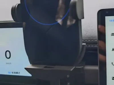 Xiaomi 30W In-Car Wireless Charger Heightening Patch