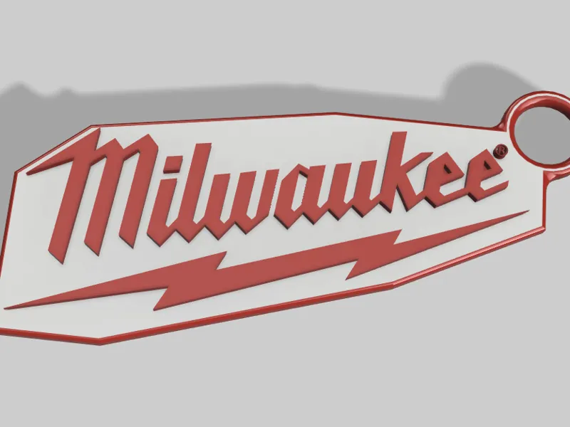 Milwaukee key tag 