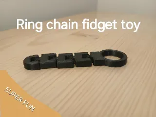 *fun* ring chain fidget