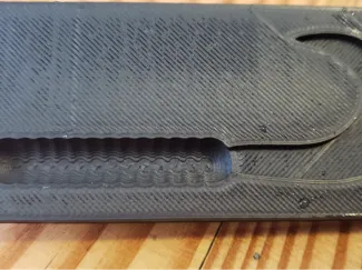 3 inch twist tail mold