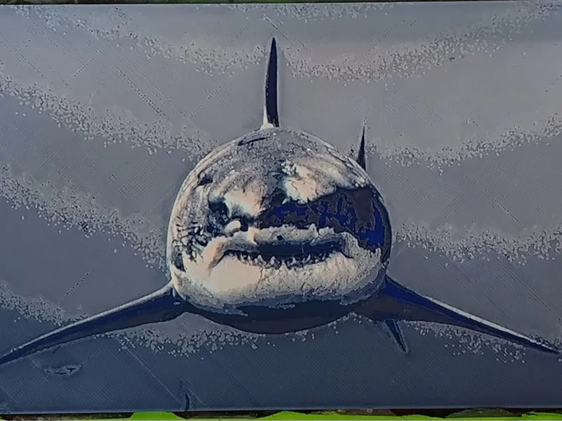 Shark - HueForge - 4 Colours Only
