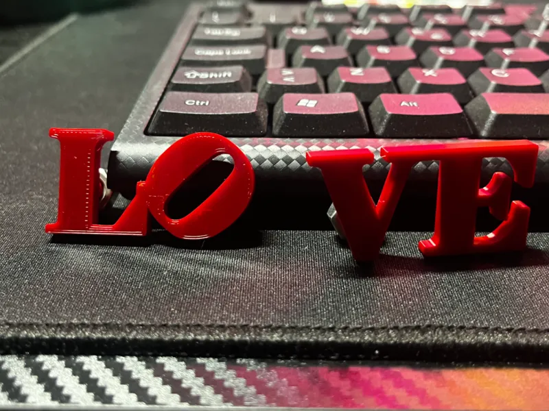 modello Love con filetto m6