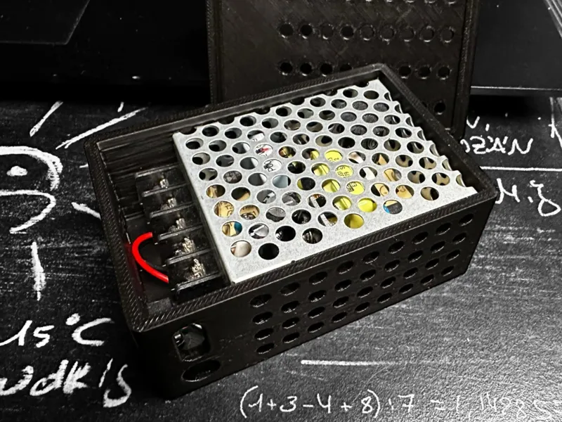 Mean Well Power Supply Housing with USBC