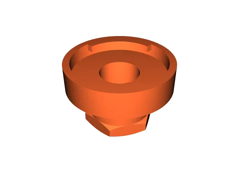 RV Resh water tank to garden hose adapter