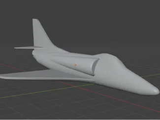 Douglas A-4 Skyhawk 1-100 Scale