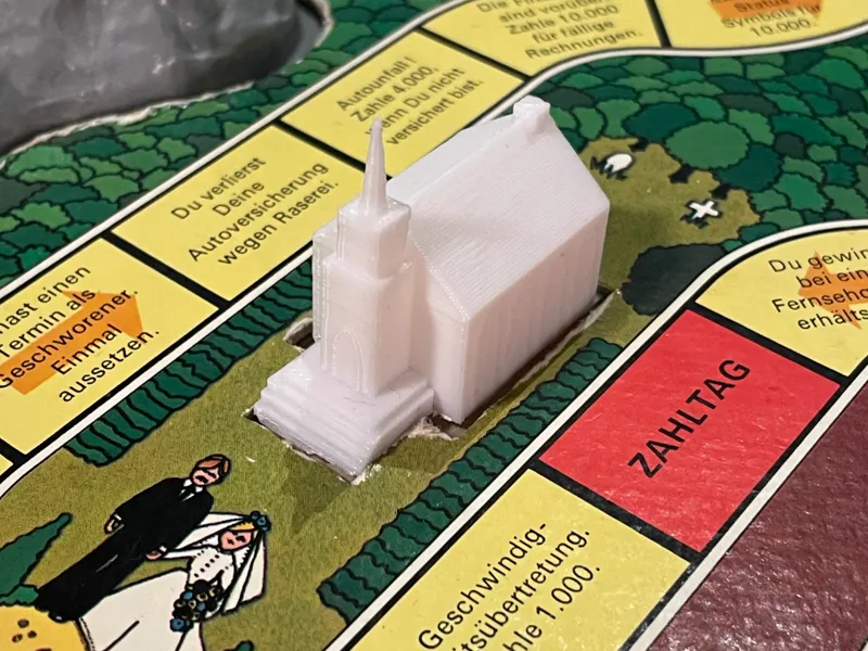 Kirche für Spiel des Lebens
