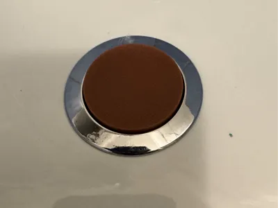 Toilet flush button