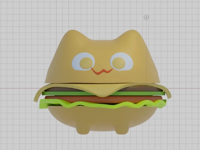 猫猫汉堡 美味猫堡