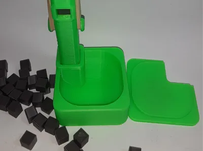 Pew Block Shooter remix base w/lid, more storage