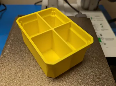 Dewalt Shallow Pro Organizer Four Section Bin