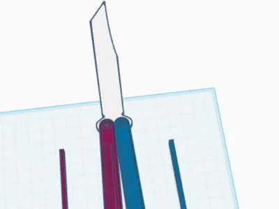 Fixed balisong