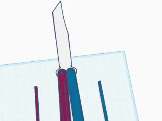 Fixed balisong