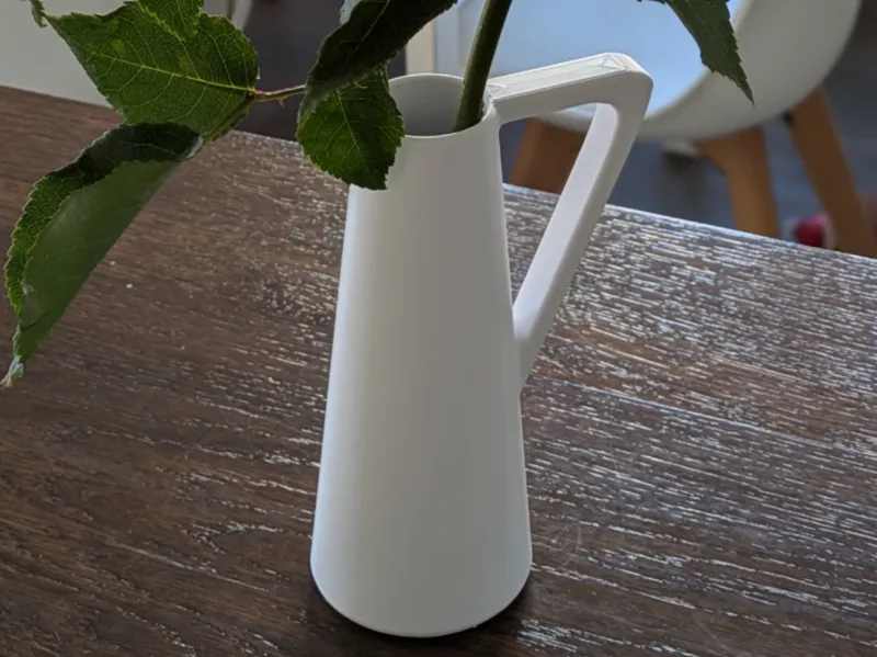 Boho-Style 3D Printed Flower Vase