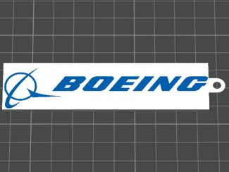 Boeing Keychain