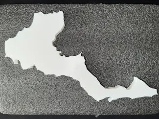 Corfu Island Silhouette