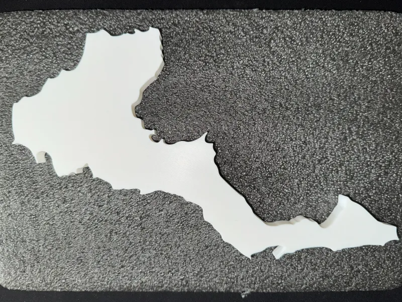 Corfu Island Silhouette