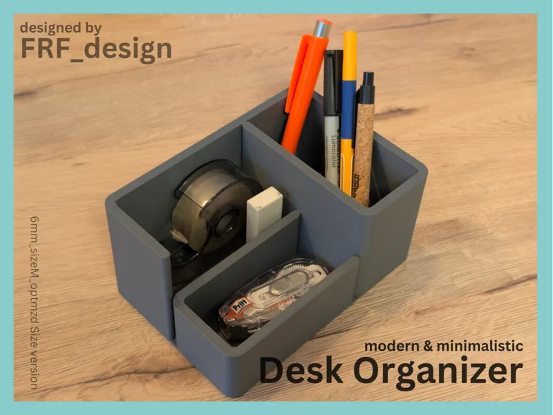 Desk Organizer - Modern & Minimalistic