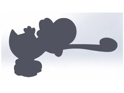 Yoshi Silhouette
